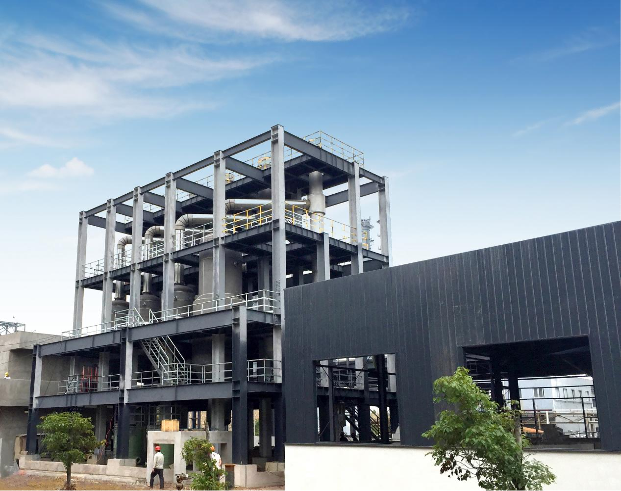 有色金屬冶煉氯化銨廢水四效蒸發(fā)結晶系統